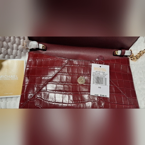 Michael Kors envelope clutch NWT - Picture 3 of 7